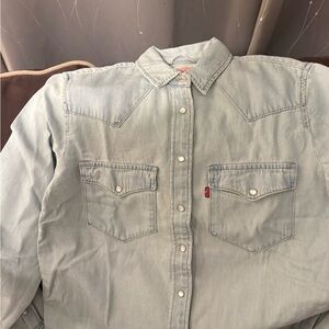 Levi's Pearl Snap Button Shirt